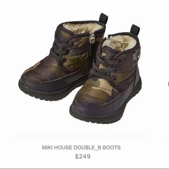 sold❤️Mikihouse Double_B baby boots - Picture 8 of 8